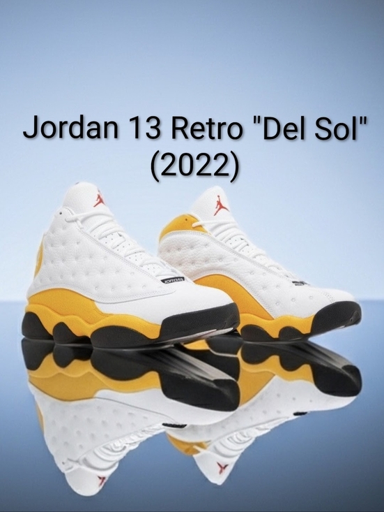Jordan Other - Jordan 13 Retro "Del Sol" (2022) Mens 7 Womens 8.5 EUC